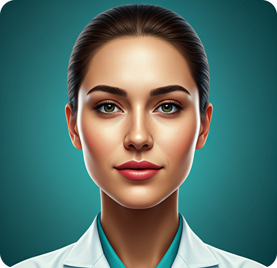 Smiling patient portrait